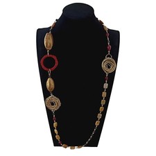 Collana lunga pietre usato  Schlanders