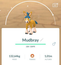 Pokemon Shiny Mudbray - Pampuli - Tiboudet POKEMON GO comprar usado  Enviando para Brazil