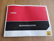 Renault twingo bedienungsanlei gebraucht kaufen  Dortmund
