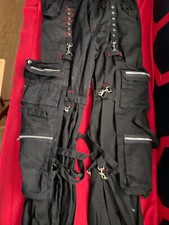 Pantalon sangle gothique d'occasion  Les Milles