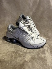 Tênis de corrida Nike Shox NZ SL feminino tamanho 5.5 branco prata 488312-108 comprar usado  Enviando para Brazil