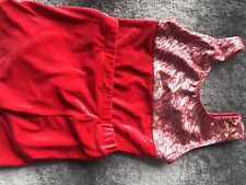 Gymnastics leotards size for sale  FRASERBURGH