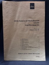 A0796 leitz leica gebraucht kaufen  Würselen