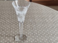 wedding champagne glasses crystal for sale  DUNGANNON