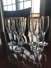 Set six crystal for sale  Delaware Water Gap