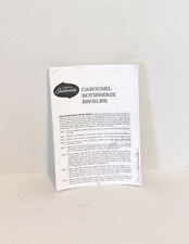 Instruction manual glass for sale  Summerhill