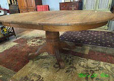 Vintage oak pedestal for sale  Mechanicsburg