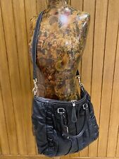 Black leather large for sale  BANBURY