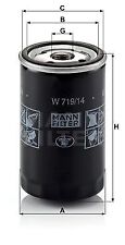 Filtro olio mann usato  Italia