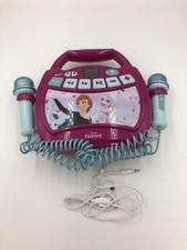 Lexibook Królowa Lodu odtwarzacz karaoke dla dzieci, Bluetooth, mikrofony, fioletowy na sprzedaż  PL