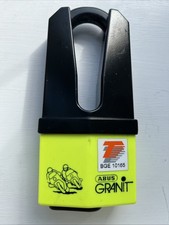 Abus motorcycle padlock for sale  SWINDON