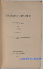Phonétique française tonique d'occasion  Bordeaux-