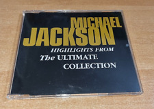MICHAEL JACKSON Highligths from THE ULTIMATE COLLECTION RARE EU PROMO CD SINGLE comprar usado  Enviando para Brazil