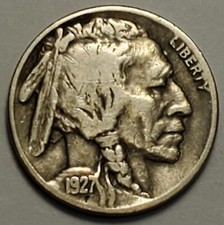 Nicer Low Vintage 1927 S Buffalo Head Níquel comprar usado  Enviando para Brazil