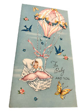 Vtg baby shower d'occasion  Expédié en Belgium