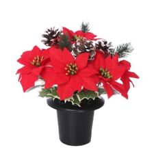 Christmas red poinsettia for sale  WIGAN