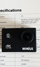 Action cam wimius usato  Italia