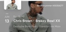 Konzertkarten chris brown gebraucht kaufen  Frankfurt am Main
