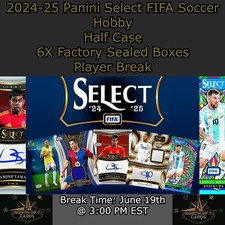 Lionel Messi - 2024-25 Panini Select FIFA Soccer - 6X Box Player BREAK #1 comprar usado  Enviando para Brazil