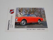 Moretti fiat 1500 usato  Villar Focchiardo