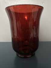 Large glass red for sale  NORTHAMPTON