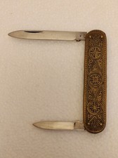 Antikes werbemessertaschenmess gebraucht kaufen  Rudolstadt