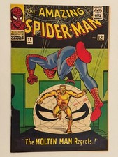 Amazing Spider-Man #35 - DESLUMBRANTE MUITO BOM ESTADO+ 8,5 - 2º App Homem Fundido - Marvel 1966 comprar usado  Enviando para Brazil