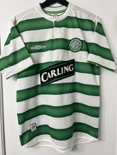 Camisa de futebol masculina Umbro Home vintage Celtic FC 2003 2004 tamanho M comprar usado  Enviando para Brazil