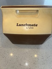 Lancheira Vintage 82 Lunchmate by Igloo Marrom Claro Feita nos EUA comprar usado  Enviando para Brazil