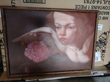 Quadro dipinto olio usato  Merlino