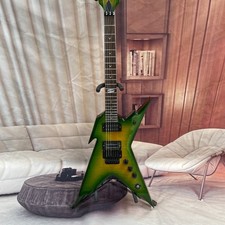 Guitarra elétrica verde Rozarback caixa aberta 1somente SEM DANOS envio dos EUA comprar usado  Enviando para Brazil