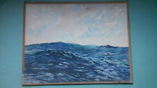 Tableau gouache marine d'occasion  France