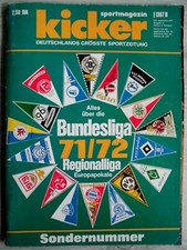 Kicker sonderheft bundesliga gebraucht kaufen  Berlin