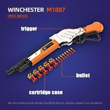 1200 peças MOC Technical Winchester M1887 espingarda -MOC brinquedo blocos de construção comprar usado  Enviando para Brazil