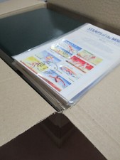 Scatola collezione filatelica usato  Sicignano Degli Alburni
