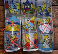 Simpsons nutella glass for sale  GAINSBOROUGH