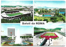 Cartolina roma saluti usato  Trieste