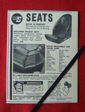 Speedwell bucket seat for sale  DUNSTABLE