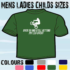 CAMISETA MASCULINA ENGRAÇADA SLOGAN ANIVERSÁRIO MAIS DE 50 BICICLETAS BMX  comprar usado CAMISETA MASCULINA ENGRAÇADA SLOGAN ANIVERSÁRIO MAIS DE 50 BICICLETAS BMX  comprar usado  Enviando para Brazil