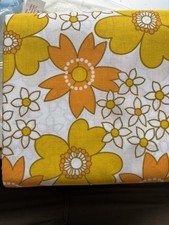 Vintage bedding yellow for sale  LEICESTER