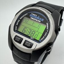 Relógio de quartzo digital Timex Ironman masculino 50m monitor fitness cronógrafo nova bateria comprar usado  Enviando para Brazil