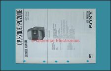 Manual de serviço impresso original Sony CPJ-200E CPJ200E P/N 9-960-613-11, usado comprar usado  Enviando para Brazil