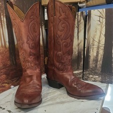 Justin mens burgundy for sale  LEAMINGTON SPA