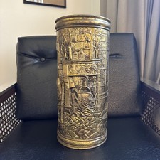 Vintage brass embossed for sale  Brookline