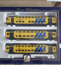 Conjunto de ônibus HO Lima L149868 NS Holanda deck duplo pacote triplo comprar usado Conjunto de ônibus HO Lima L149868 NS Holanda deck duplo pacote triplo comprar usado  Enviando para Brazil