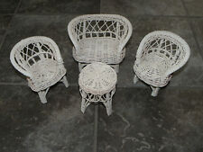 Set white wicker for sale  Washington