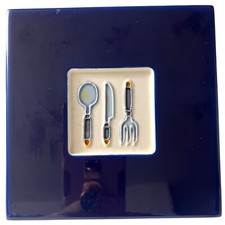 Vintage blue ceramic for sale  Whiting