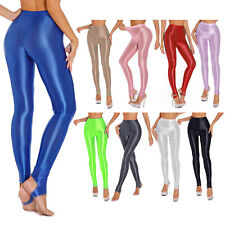 Calça meia-calça feminina freebily estribo brilhante passo a pé fitness ioga clubwear comprar usado  Enviando para Brazil