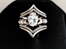 Diamond claddagh ring for sale  West Palm Beach