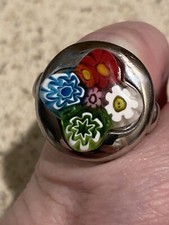 Millefiori ring thousand for sale  Athens